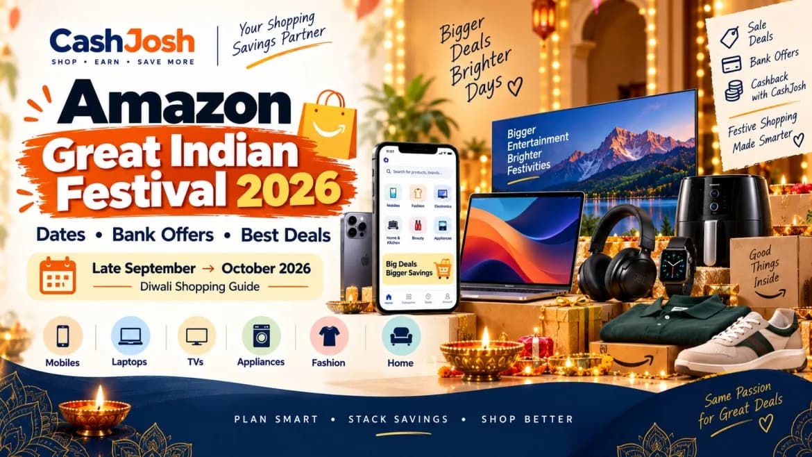 Amazon Great Indian Festival 2026: Confirmed Dates, Bank Offers & Category-Wise Deals Guide